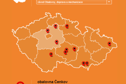 Colas.cz – a dynamic map