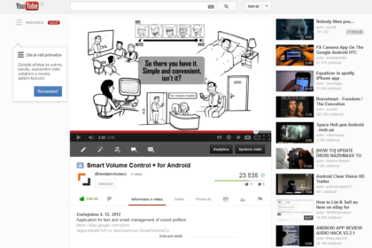 Smart Volume Control - animated promo video