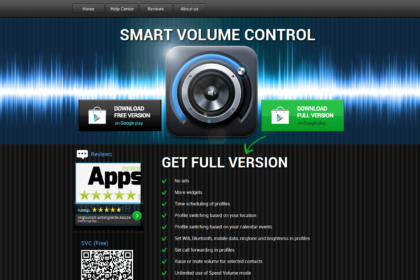 Smart Volume Control+ product page