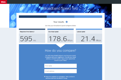 Which.co.uk - Speedtest